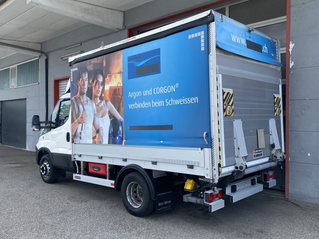 Autoutilitară cu prelată Iveco Daily 65C21 3,6m P+P+LBW Klima Automat. Webasto: Foto 9