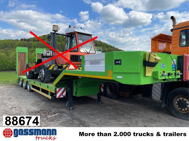 ALPSAN 56t, hydr. Rampen, Verbr. auf 3m - Semiremorcă transport agabaritic: Foto 1 ALPSAN 56t, hydr. Rampen, Verbr. auf 3m - Semiremorcă transport agabaritic: Foto 1