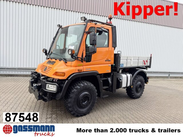 Unimog U 400 405/12 4x4, Kipper, Kommunalhydraulik, - Autoutilitară: Foto 1 Unimog U 400 405/12 4x4, Kipper, Kommunalhydraulik, - Autoutilitară: Foto 1