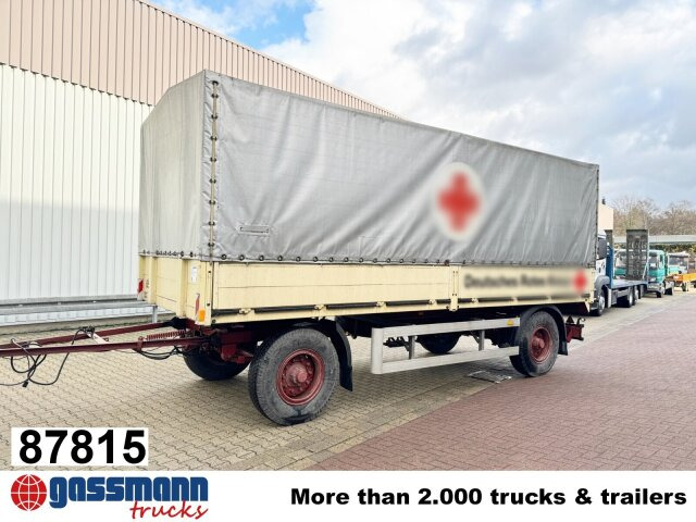 Bauer-Zeppelin Pritschenanhänger - Remorcă platformă: Foto 1 Bauer-Zeppelin Pritschenanhänger - Remorcă platformă: Foto 1