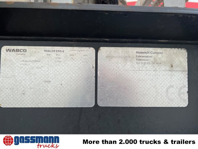 Carnehl CHKS32/2HG, Stahlmulde ca. 23m³, Liftachse - Semiremorcă basculantă: Foto 4 Carnehl CHKS32/2HG, Stahlmulde ca. 23m³, Liftachse - Semiremorcă basculantă: Foto 4