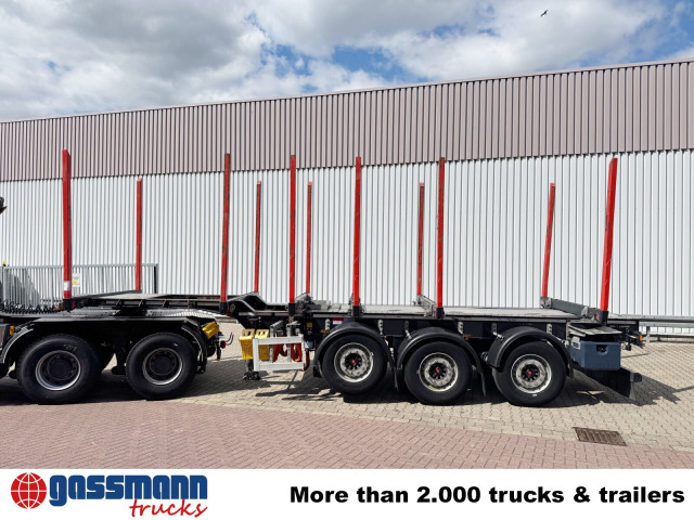 Semiremorcă transport busteni Doll LOGO H3L-14XL, Liftachse, Nachlauflenkachse,: Foto 8 Semiremorcă transport busteni Doll LOGO H3L-14XL, Liftachse, Nachlauflenkachse,: Foto 8