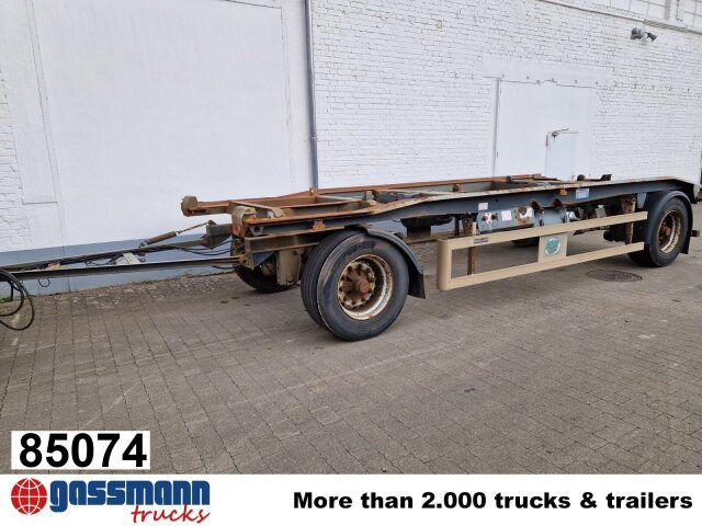 HKM G18 EL 5,0 Abrollanhänger - Remorcă abroll/ Skiploader: Foto 1 HKM G18 EL 5,0 Abrollanhänger - Remorcă abroll/ Skiploader: Foto 1