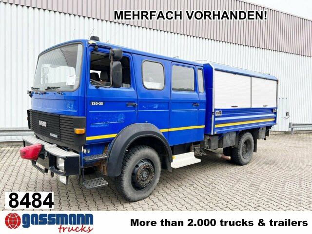 Iveco 120-23 AW 4x4 Doka, V8-Motor, Gerätewagen, - Autospeciala de stins incendii: Foto 1 Iveco 120-23 AW 4x4 Doka, V8-Motor, Gerätewagen, - Autospeciala de stins incendii: Foto 1
