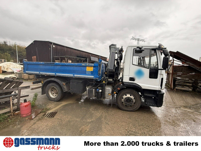 Iveco EuroCargo ML140E25K 4x2, EEV, Kran Hiab 077E-4 - Camion basculantă, Camion cu macara: Foto 3 Iveco EuroCargo ML140E25K 4x2, EEV, Kran Hiab 077E-4 - Camion basculantă, Camion cu macara: Foto 3