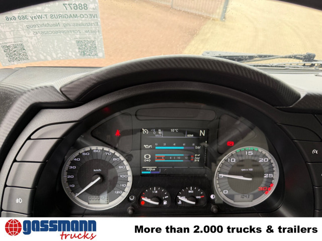 Iveco T-Way 360 6x6, Kran 12-21m/t - Camion basculantă, Camion cu macara: Foto 2 Iveco T-Way 360 6x6, Kran 12-21m/t - Camion basculantă, Camion cu macara: Foto 2