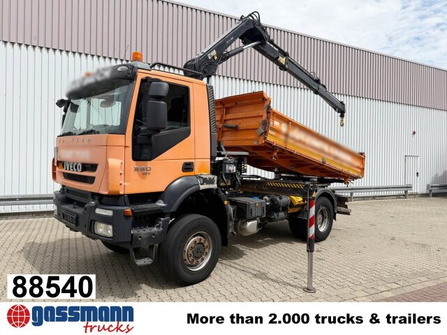 Iveco Trakker AD190T36W 4x4, EEV, Kran Hiab 111BS-2 - Camion basculantă, Camion cu macara: Foto 1 Iveco Trakker AD190T36W 4x4, EEV, Kran Hiab 111BS-2 - Camion basculantă, Camion cu macara: Foto 1