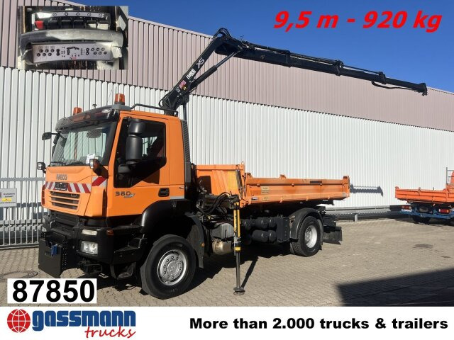 Iveco Trakker AD190T36WP 4x4, Widi-Platte, - Camion basculantă, Camion cu macara: Foto 1 Iveco Trakker AD190T36WP 4x4, Widi-Platte, - Camion basculantă, Camion cu macara: Foto 1