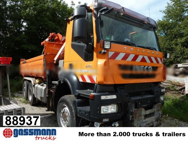 Iveco Trakker AD260T41WY/PS 6x4-4, EEV, - Camion basculantă, Camion cu macara: Foto 1 Iveco Trakker AD260T41WY/PS 6x4-4, EEV, - Camion basculantă, Camion cu macara: Foto 1