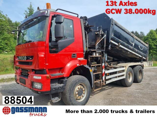 Iveco Trakker AD380T41W 6x6, Bordmatik beidseitig, - Camion basculantă, Camion cu macara: Foto 1 Iveco Trakker AD380T41W 6x6, Bordmatik beidseitig, - Camion basculantă, Camion cu macara: Foto 1