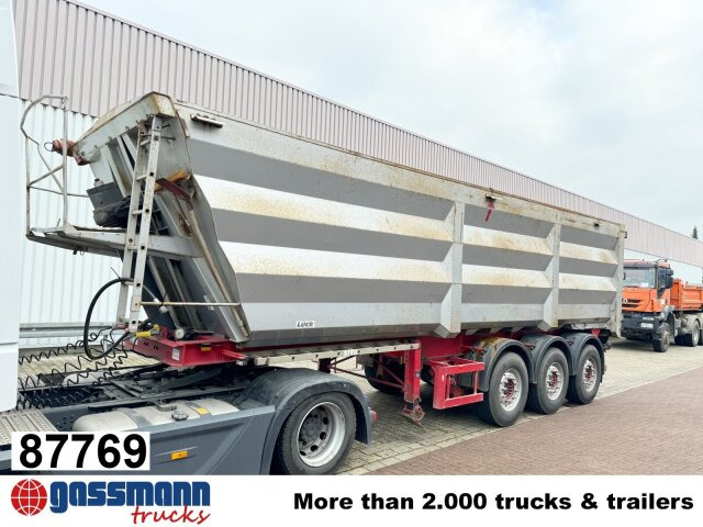 LÜCK SKF 35, Stahlmulde ca. 37m³, Liftachse - Semiremorcă basculantă: Foto 1 LÜCK SKF 35, Stahlmulde ca. 37m³, Liftachse - Semiremorcă basculantă: Foto 1