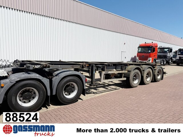 Lag 0-3-39 CD Containerchassis, 20ft und 30ft, ADR - Semiremorcă transport containere/ Swap body: Foto 1 Lag 0-3-39 CD Containerchassis, 20ft und 30ft, ADR - Semiremorcă transport containere/ Swap body: Foto 1