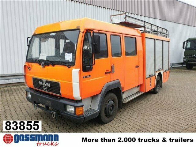 MAN 10.224 LC 4x2 BB Doka, TLF 16/12, 6-Zylinder - Autospeciala de stins incendii: Foto 1 MAN 10.224 LC 4x2 BB Doka, TLF 16/12, 6-Zylinder - Autospeciala de stins incendii: Foto 1
