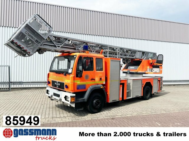 MAN 15.264 LC 4x2 BB, DLK23-12 PLC III, Drehleiter - Autospeciala de stins incendii: Foto 1 MAN 15.264 LC 4x2 BB, DLK23-12 PLC III, Drehleiter - Autospeciala de stins incendii: Foto 1