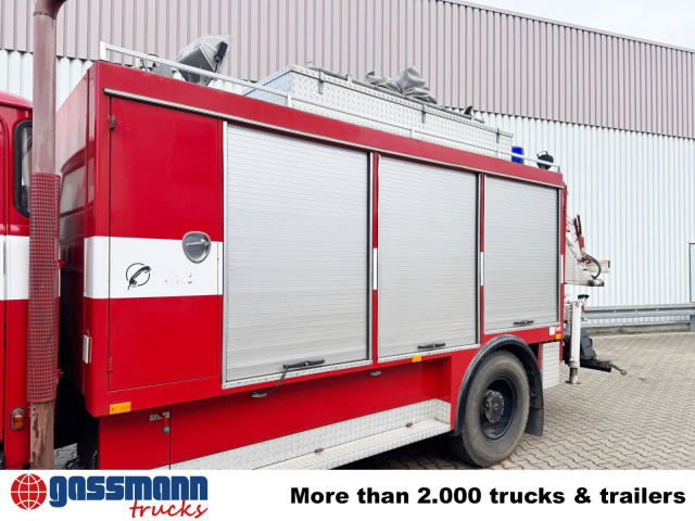 MAN 16.168 HAK 4x4, Seilwinde, Heckkran Hiab 650/1 - Autospeciala de stins incendii: Foto 3 MAN 16.168 HAK 4x4, Seilwinde, Heckkran Hiab 650/1 - Autospeciala de stins incendii: Foto 3