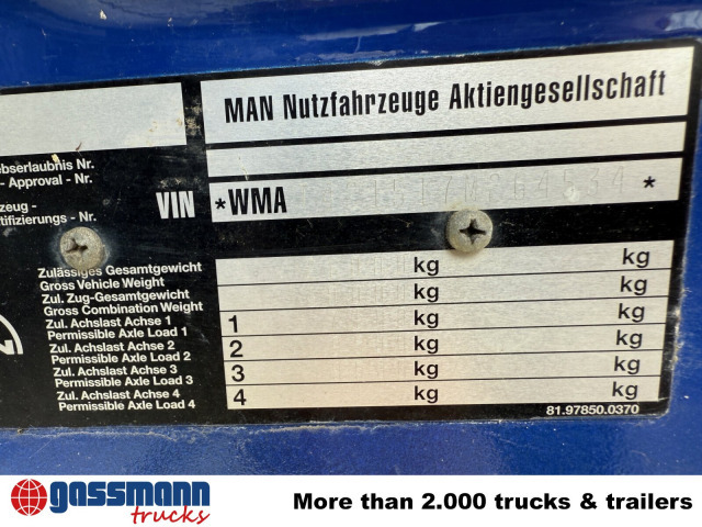 MAN 27.403 6x6 BB, EX-THW - Camion şasiu: Foto 3 MAN 27.403 6x6 BB, EX-THW - Camion şasiu: Foto 3