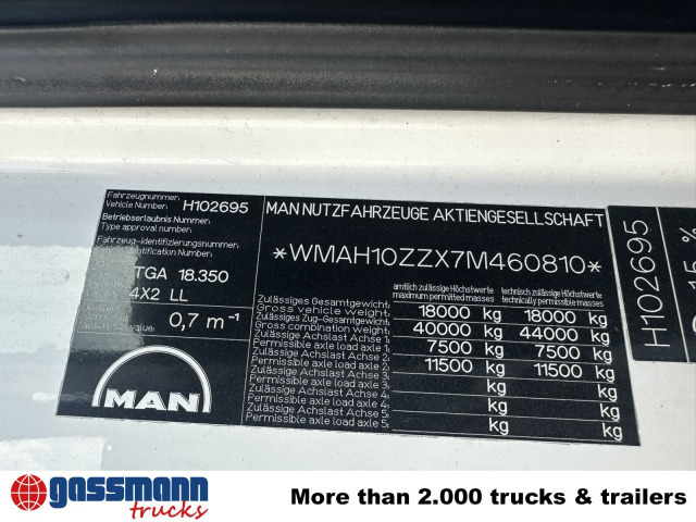 MAN TGA 18.350 4x2 LL, Fahrschulausstattung - Camion furgon: Foto 2 MAN TGA 18.350 4x2 LL, Fahrschulausstattung - Camion furgon: Foto 2