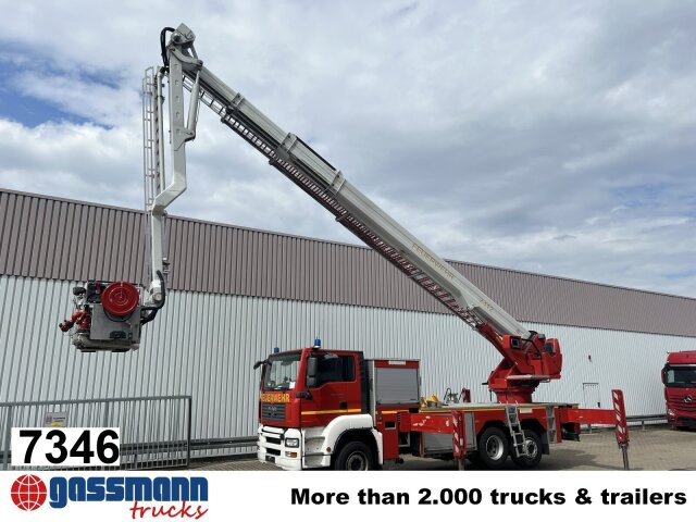MAN TGA 26.360 6x2-2 LL, Magirus ALP 375 - Autospeciala de stins incendii: Foto 1 MAN TGA 26.360 6x2-2 LL, Magirus ALP 375 - Autospeciala de stins incendii: Foto 1