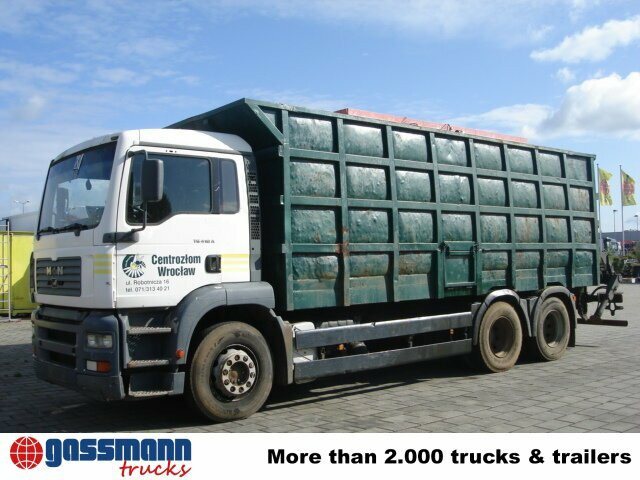 MAN TGA 26.413 BB 6x4 mit Heckkran Jonsered 1020 - Camion basculantă: Foto 5 MAN TGA 26.413 BB 6x4 mit Heckkran Jonsered 1020 - Camion basculantă: Foto 5