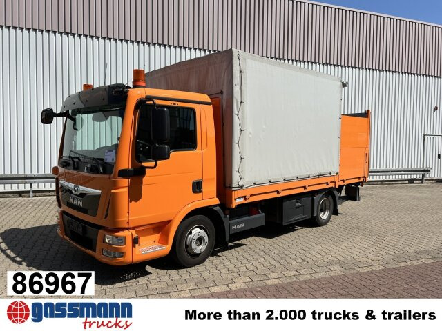 MAN TGL 7.180 4X2 BL mit LBW BÄR - Camion platformă: Foto 1 MAN TGL 7.180 4X2 BL mit LBW BÄR - Camion platformă: Foto 1