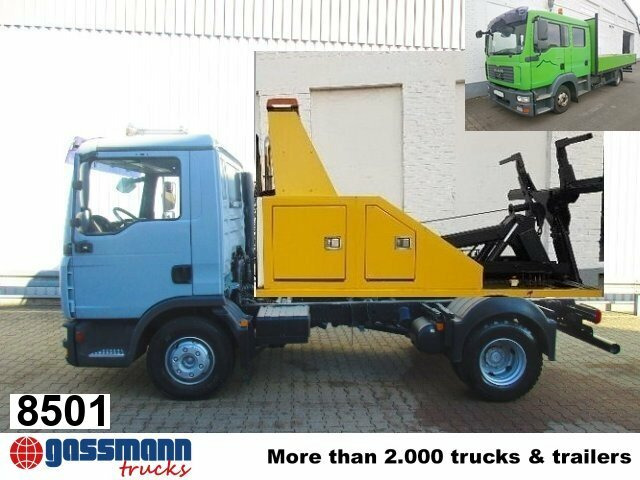 MAN TGL 8.180 4x2 BB, Falcom Hubbrille FAW 3000, - Maşină de tractare: Foto 1 MAN TGL 8.180 4x2 BB, Falcom Hubbrille FAW 3000, - Maşină de tractare: Foto 1