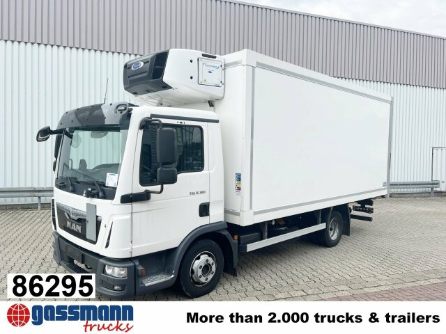 MAN TGL 8.180 4x2 BL, Kühlkoffer, Carrier Supra - Camion frigider: Foto 1 MAN TGL 8.180 4x2 BL, Kühlkoffer, Carrier Supra - Camion frigider: Foto 1