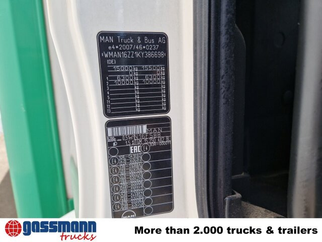 MAN TGM 15.250/340 4X2 BL, Tiefkühlkoffer, - Camion frigider: Foto 4 MAN TGM 15.250/340 4X2 BL, Tiefkühlkoffer, - Camion frigider: Foto 4