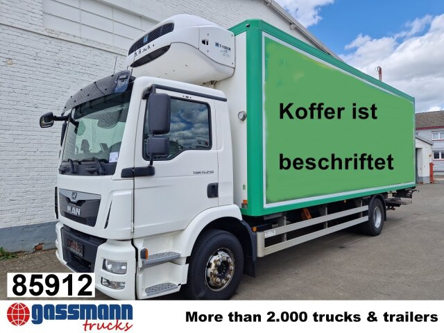 MAN TGM 15.250/340 4X2 BL, Tiefkühlkoffer, - Camion frigider: Foto 1 MAN TGM 15.250/340 4X2 BL, Tiefkühlkoffer, - Camion frigider: Foto 1