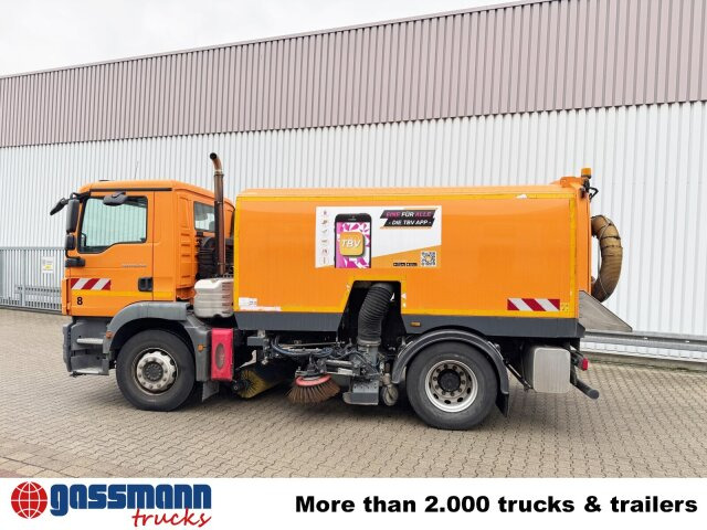 MAN TGM 18.250 4X2 BB, Kehrmaschine Brock SL200/2 - Măturătoare stradală: Foto 2 MAN TGM 18.250 4X2 BB, Kehrmaschine Brock SL200/2 - Măturătoare stradală: Foto 2