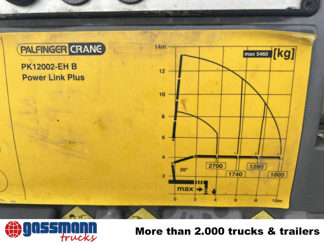 MAN TGS 18.400 4X2 BL, Kran PK 12002-EH B Funk, 2x - Camion platformă, Camion cu macara: Foto 4 MAN TGS 18.400 4X2 BL, Kran PK 12002-EH B Funk, 2x - Camion platformă, Camion cu macara: Foto 4