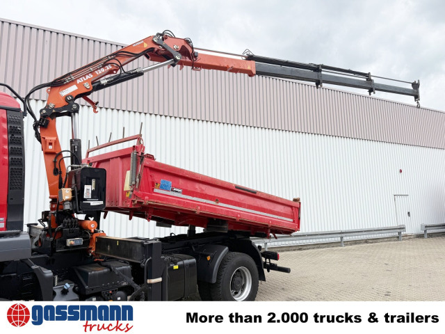 Camion basculantă, Camion cu macara MAN TGS 18.400 4x4 BB, Navi, Kran Atlas 120.2E-A3L,: Foto 15