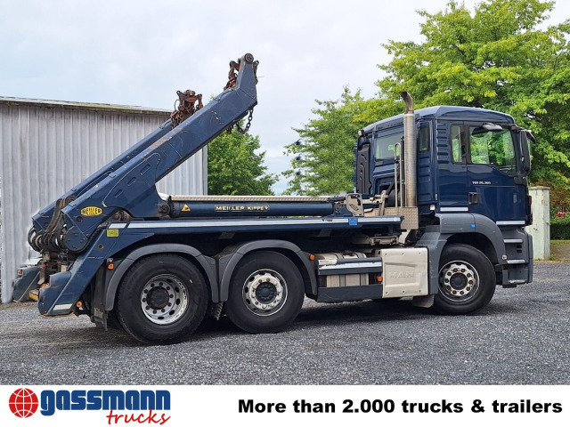 Camion container de gunoi MAN TGS 26.360 BLS/6x2/4, Lenk-Liftachse, Meiller AK: Foto 9