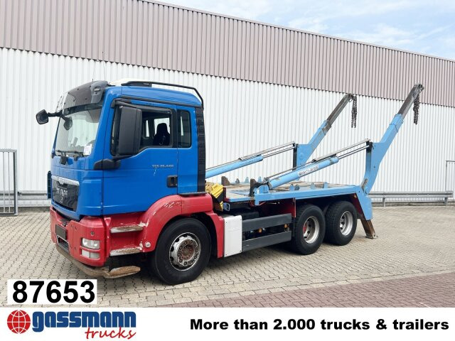 MAN TGS 26.440 6X4 BB, Tele-Absetzer - Camion container de gunoi: Foto 1 MAN TGS 26.440 6X4 BB, Tele-Absetzer - Camion container de gunoi: Foto 1