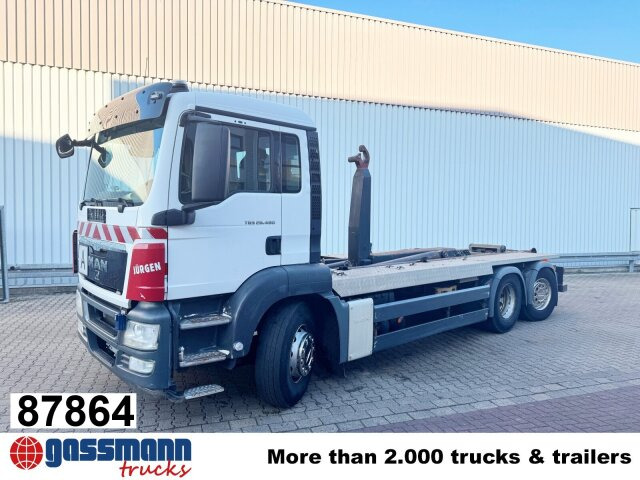 MAN TGS 26.480 6x2-4 BL, Lenk-Liftachse, VDL - Camion cu cârlig: Foto 1 MAN TGS 26.480 6x2-4 BL, Lenk-Liftachse, VDL - Camion cu cârlig: Foto 1