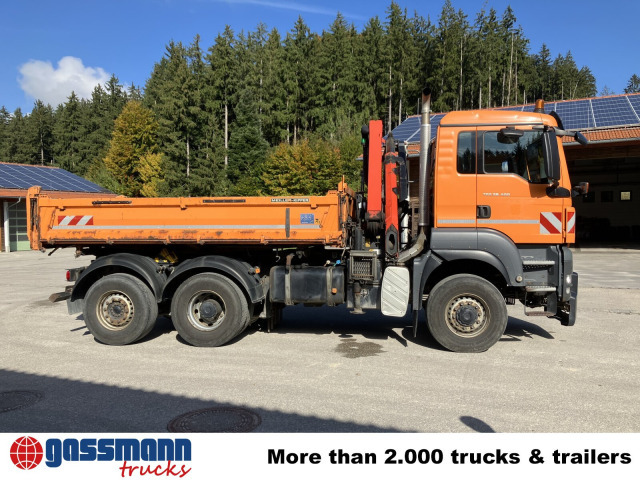 MAN TGS 28.400 6X4-4 BL, Lenk-/Lift, - Camion basculantă, Camion cu macara: Foto 3 MAN TGS 28.400 6X4-4 BL, Lenk-/Lift, - Camion basculantă, Camion cu macara: Foto 3