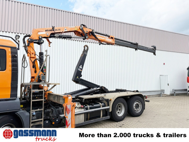 MAN TGS 28.440 6x2-4 BL, Lenk-/Liftachse, Kran Atlas - Camion cu cârlig, Camion cu macara: Foto 2 MAN TGS 28.440 6x2-4 BL, Lenk-/Liftachse, Kran Atlas - Camion cu cârlig, Camion cu macara: Foto 2