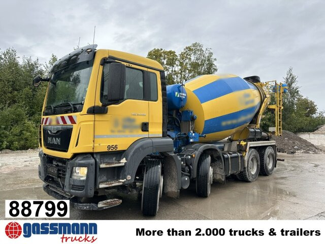 MAN TGS 32.400 8x4 BB, Stetter ca. 9m³ - Autobetonieră: Foto 1 MAN TGS 32.400 8x4 BB, Stetter ca. 9m³ - Autobetonieră: Foto 1