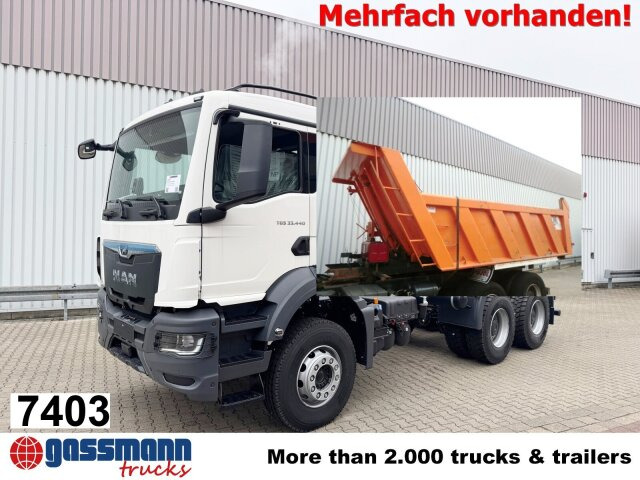 MAN TGS 33.440 BB 6x4, Stahlmulde 12-16m³ - Autobasculantă: Foto 1 MAN TGS 33.440 BB 6x4, Stahlmulde 12-16m³ - Autobasculantă: Foto 1