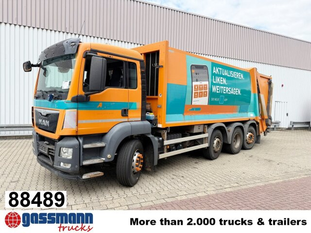 MAN TGS 35.360 8x2-6 BL, 2x Lenkachse, Zöller - Autogunoiere: Foto 1 MAN TGS 35.360 8x2-6 BL, 2x Lenkachse, Zöller - Autogunoiere: Foto 1