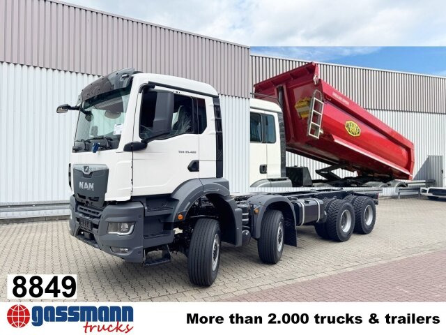 MAN TGS 35.480 8x8 BB CH, Meiller Stahlmulde 18m³ - Autobasculantă: Foto 1 MAN TGS 35.480 8x8 BB CH, Meiller Stahlmulde 18m³ - Autobasculantă: Foto 1