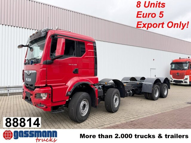 MAN TGS 41.480 8x4 BB CH, MEHRFACH VORHANDEN! - Camion şasiu: Foto 1 MAN TGS 41.480 8x4 BB CH, MEHRFACH VORHANDEN! - Camion şasiu: Foto 1