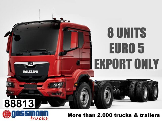 MAN TGS 41.480 8x4 BB CH, MEHRFACH VORHANDEN! - Camion şasiu: Foto 1 MAN TGS 41.480 8x4 BB CH, MEHRFACH VORHANDEN! - Camion şasiu: Foto 1