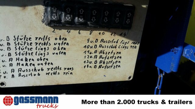 Meier Ratio AK 18T Tele-Absetzer - Sistem de agatare cu carlig/ Containere de gunoi: Foto 4 Meier Ratio AK 18T Tele-Absetzer - Sistem de agatare cu carlig/ Containere de gunoi: Foto 4