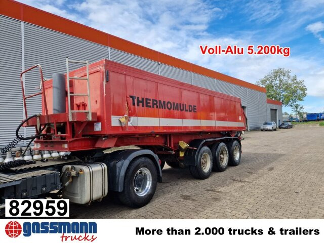 Meierling MSK 24 Voll-Alu Iso-Kastenmulde, ca. 25m³, 2x - Semiremorcă basculantă: Foto 1 Meierling MSK 24 Voll-Alu Iso-Kastenmulde, ca. 25m³, 2x - Semiremorcă basculantă: Foto 1