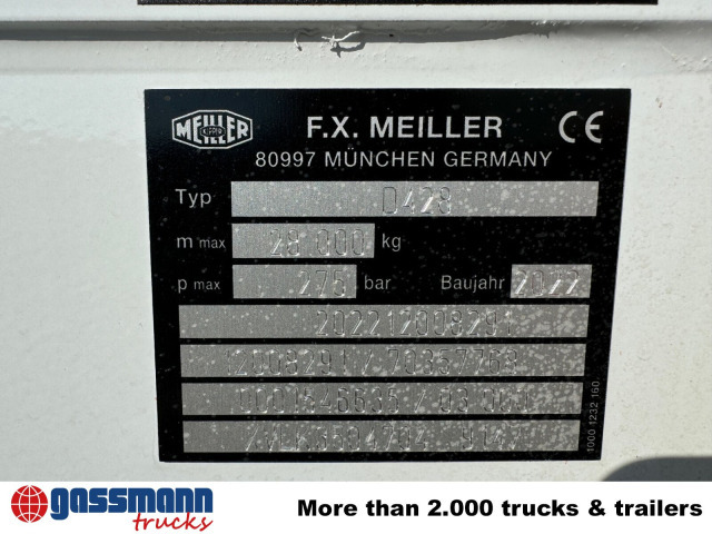 Bena basculanta nou Meiller 3-Seiten-Kippaufbau ca. 14m³: Foto 14 Bena basculanta nou Meiller 3-Seiten-Kippaufbau ca. 14m³: Foto 14