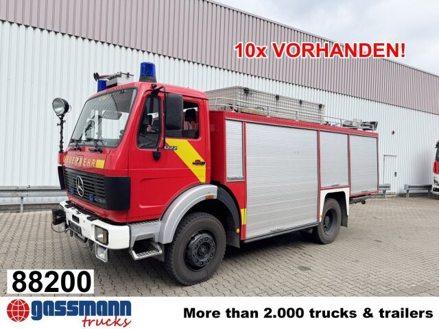 Mercedes-Benz 1222 AF 4x4, Rüstwagen RW 2, Seilwinde - Ambulanță: Foto 1 Mercedes-Benz 1222 AF 4x4, Rüstwagen RW 2, Seilwinde - Ambulanță: Foto 1