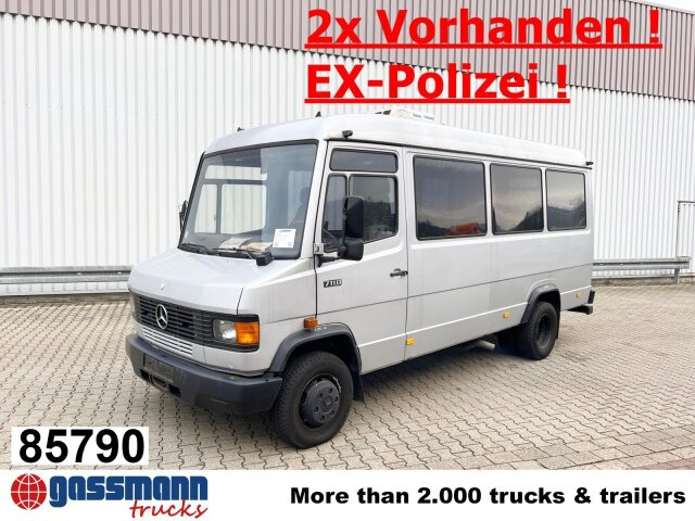 Mercedes-Benz 711 D-KA 4x2, Standklima, 11-Sitze, 2 x on stock - Microbuz, Transport persoane: Foto 1 Mercedes-Benz 711 D-KA 4x2, Standklima, 11-Sitze, 2 x on stock - Microbuz, Transport persoane: Foto 1