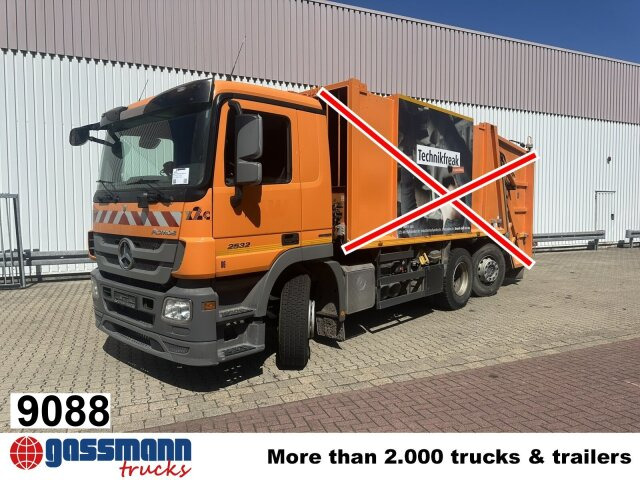 Mercedes-Benz Actros 2532/41 L 6x2, EEV, Lenkachse - Camion şasiu: Foto 1 Mercedes-Benz Actros 2532/41 L 6x2, EEV, Lenkachse - Camion şasiu: Foto 1