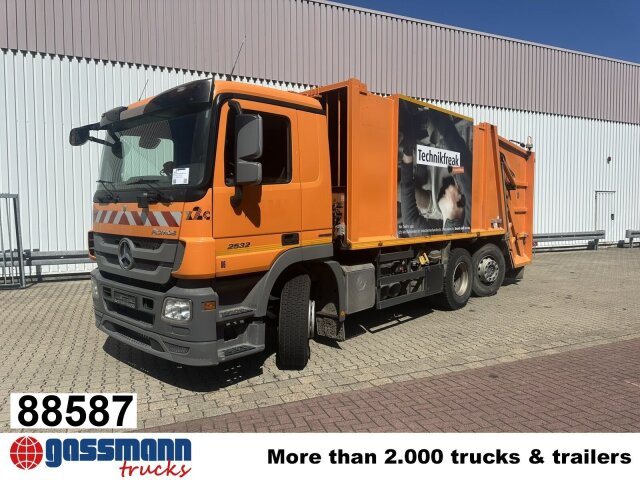 Mercedes-Benz Actros 2532/41 L 6x2, EEV, Lenkachse, Haller X2C - Autogunoiere: Foto 1 Mercedes-Benz Actros 2532/41 L 6x2, EEV, Lenkachse, Haller X2C - Autogunoiere: Foto 1
