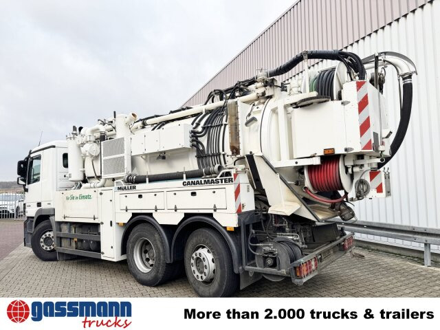 Mercedes-Benz Actros 2536 L 6x2, Müller Saug- und Spülwagen - Măturătoare stradală: Foto 3 Mercedes-Benz Actros 2536 L 6x2, Müller Saug- und Spülwagen - Măturătoare stradală: Foto 3